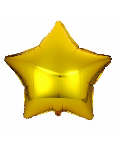 PREZENT balon foliowy Gwiazda 48cm ZŁOTY