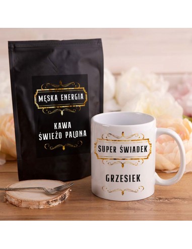 KUBEK dla Świadka + kawa 50g Z...