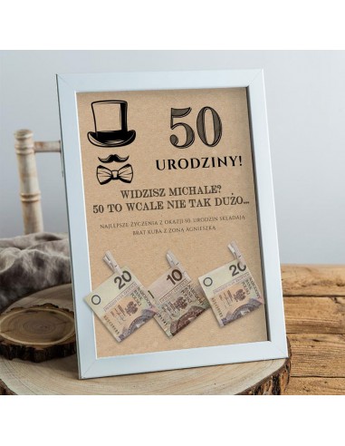 PREZENT na 50 urodziny w ramie Z...